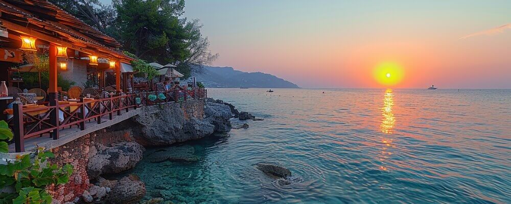 Discovering cozy Crete tavernas and beach bars for a memorable evening